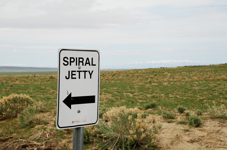 Spiral Jetty, photo by Andi Olsen.