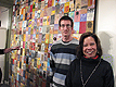 With Steven Stradley at Art Access, February Gallery Stroll, Feb 15, 2008
