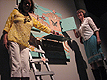 at the Present Tense exhibit at the Salt Lake Art Center, June 20, 2008
