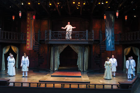 A scene from the Utah Shakespeare Festival’s 2012 production of Titus Andronicus. (Photo by Karl Hugh. Copyright Utah Shakespeare Festival 2012.)