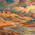 Virgin River" by Gordon Cope, courtesy Utah Fine Art Collection