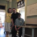 With Paul Vincent Bernard and Veera Kasichenerarnvat at Guthrie Studios, June 20, 2008
