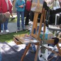 John Hughes’ easel