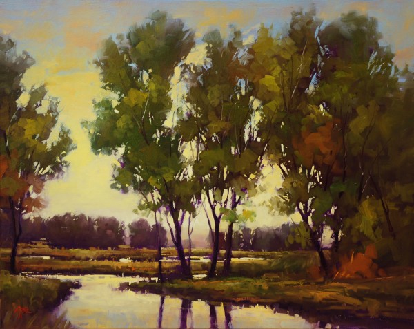 397_eveningconversation24x30