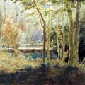 Old Bridge, Liberty Park, by J.T. Harwood, courtesy Private Collection