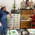 Suzanne Larson visits Adam Larsen’s studio